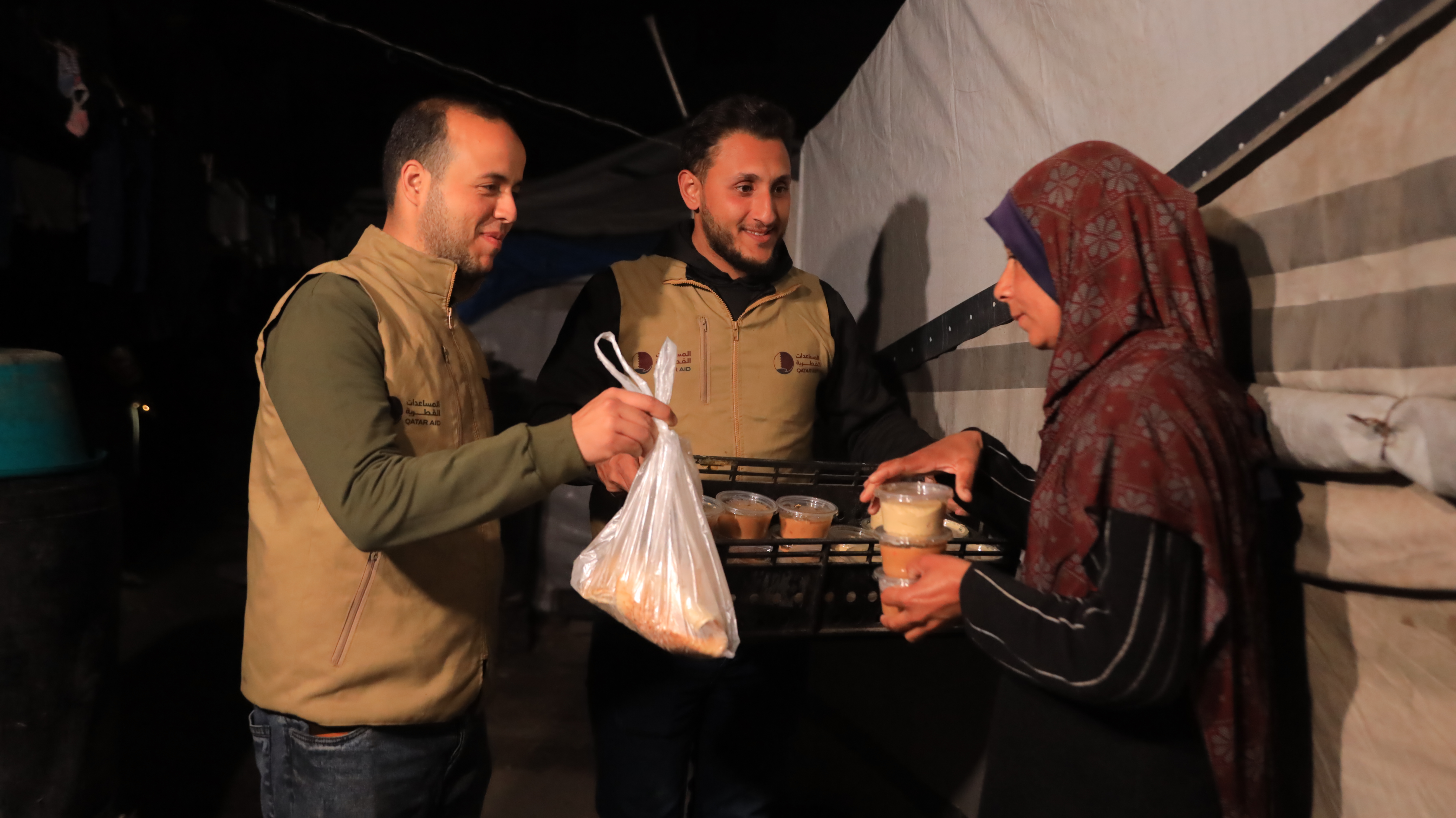 تروبارتنرز التجارية | Suhoor Project – Qatar Charity 2025 | Al Adaam Kitchen